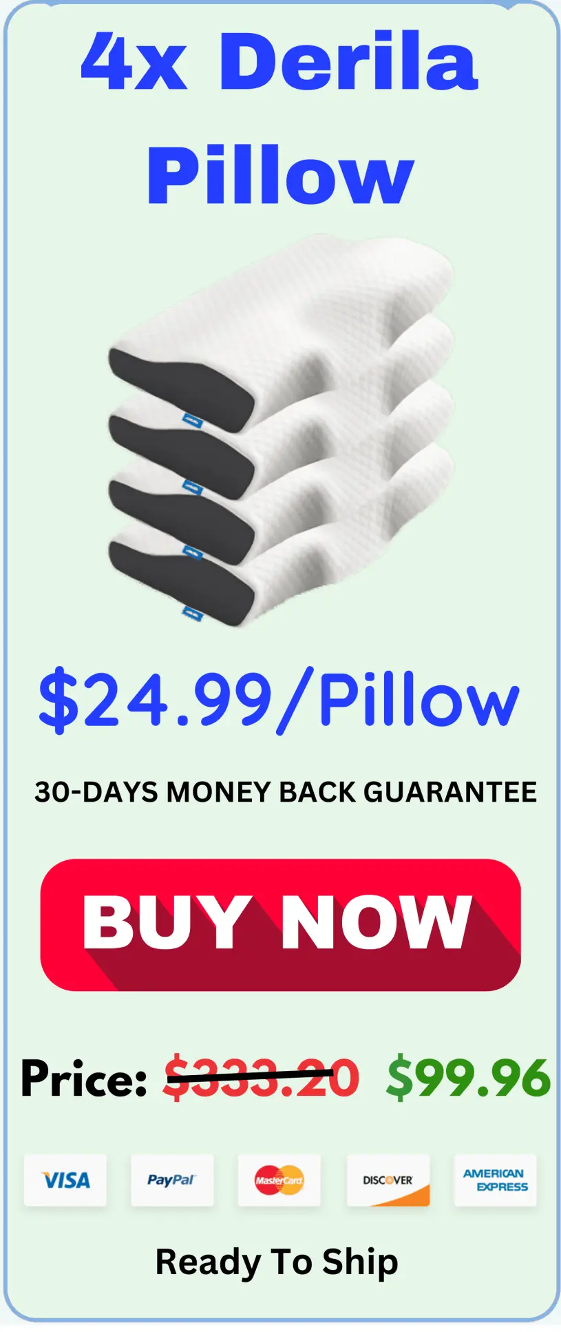 Derila Pillow best offer package price